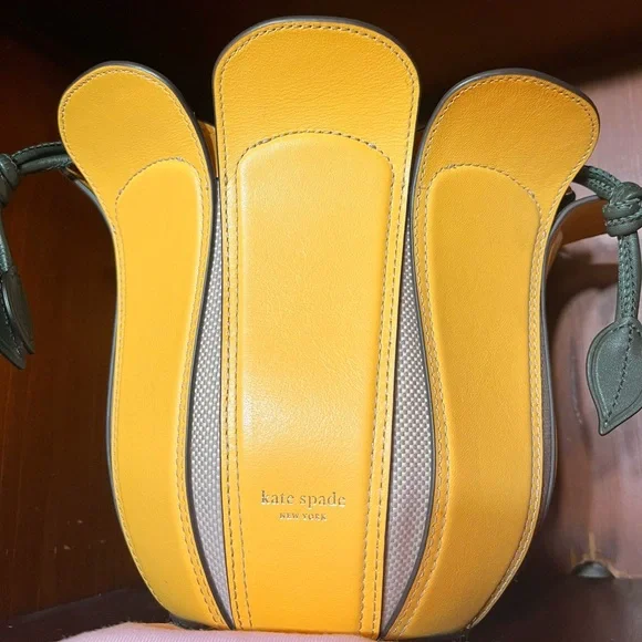 Kate Spade Yellow Tulip Novelty Bag - Picture 2 of 10